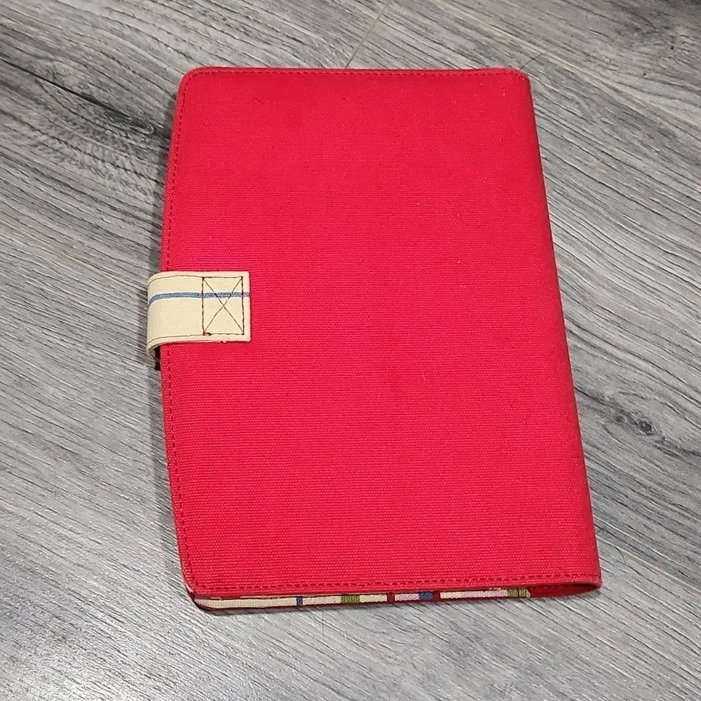 GUC Canvas VTG Red Journal Book